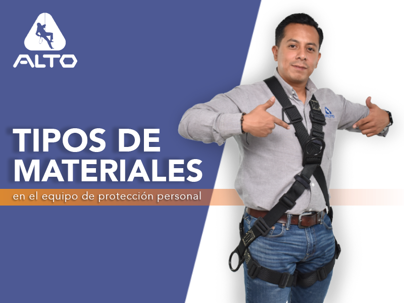 Tipos de materiales en equipos de seguridad